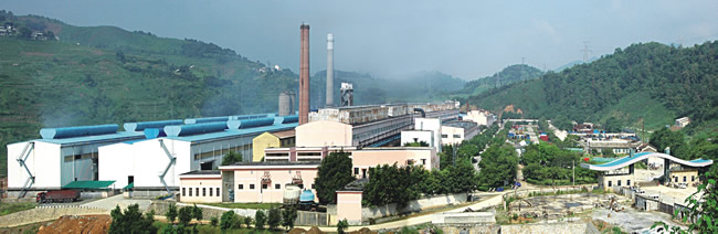 百色隆林铝厂年产20万吨电解铝生产线（广西优质工程、广西安全文明工地）